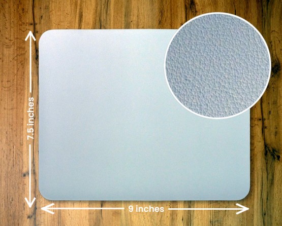 mousepad size chart